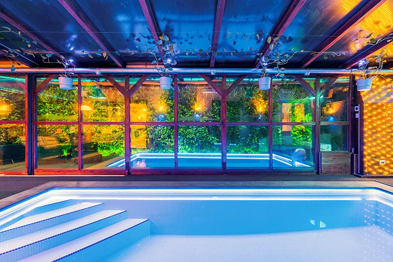 Evening lighting - Evening outdoor lighting installation