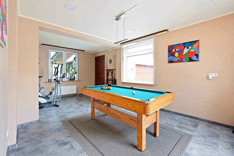 Fitness and leisure rooms - Renovation of sports and leisure rooms