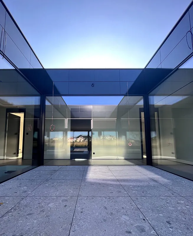 Inner courtyard - Inner courtyard of a modern home
